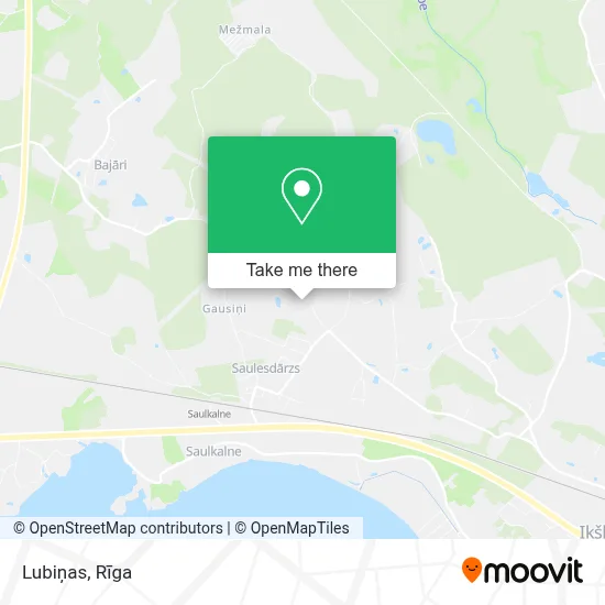 Lubiņas map