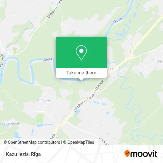 Kazu Iezis map
