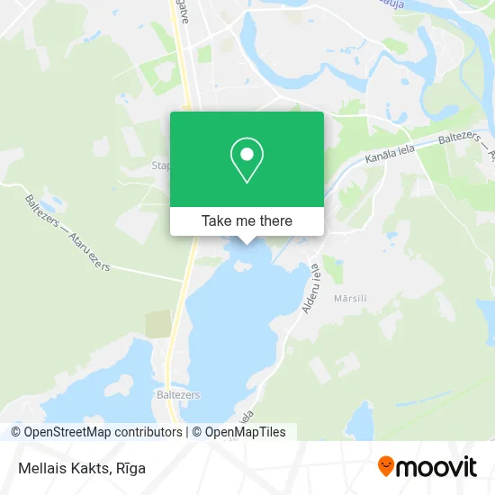 Mellais Kakts map