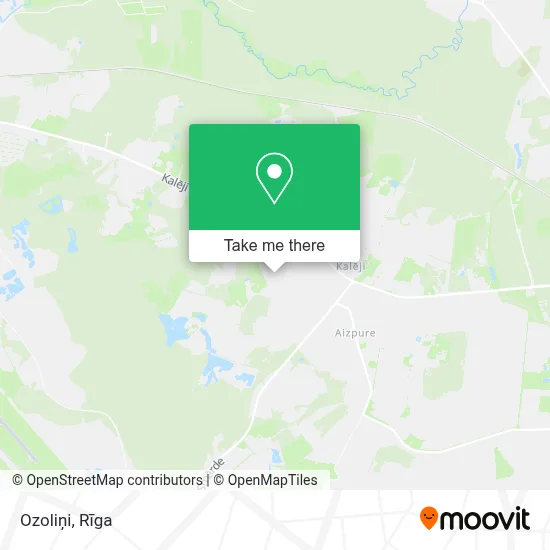 Ozoliņi map