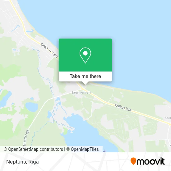 Neptūns map