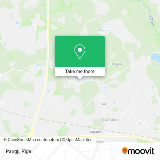 Paegļi map