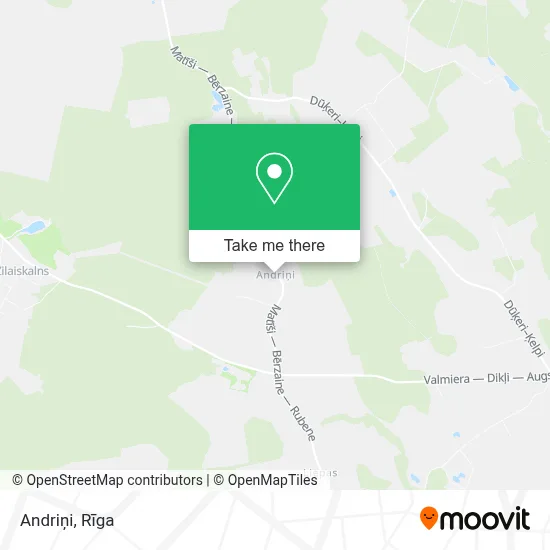Andriņi map