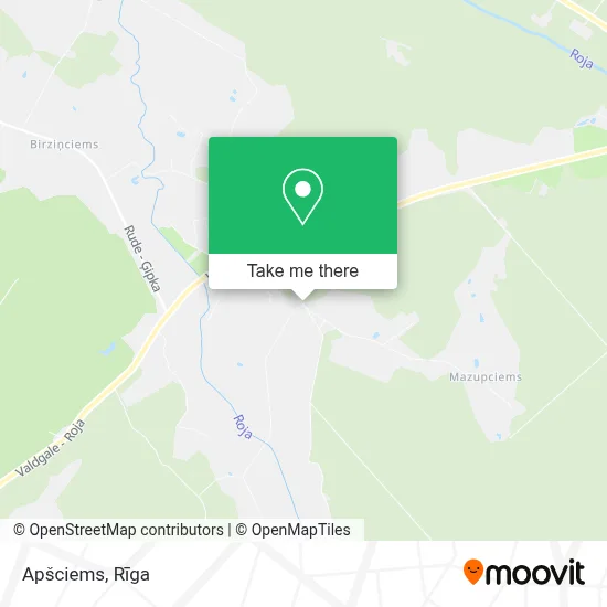 Apšciems map