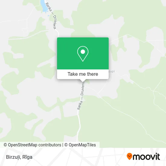 Birzuļi map