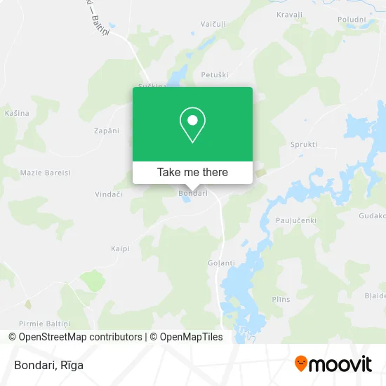 Bondari map