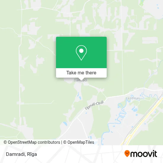 Damradi map