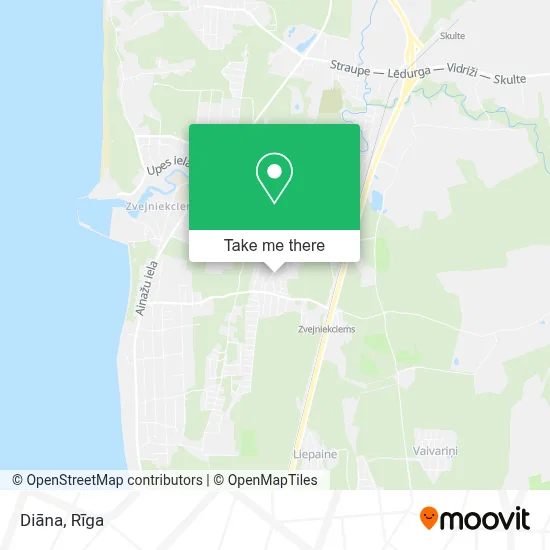 Diāna map