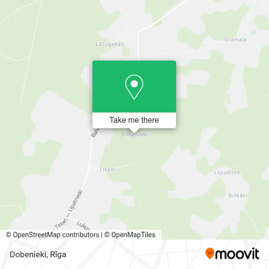 Dobenieki map