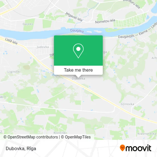 Dubovka map