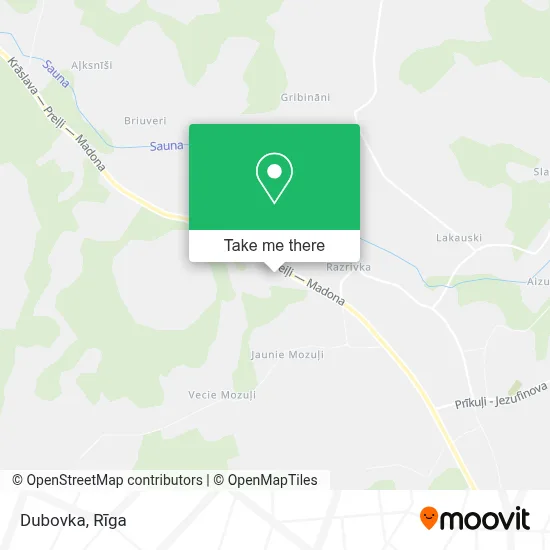Dubovka map