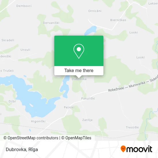 Dubrovka map