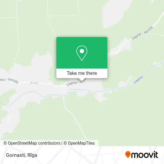 Gornasti map