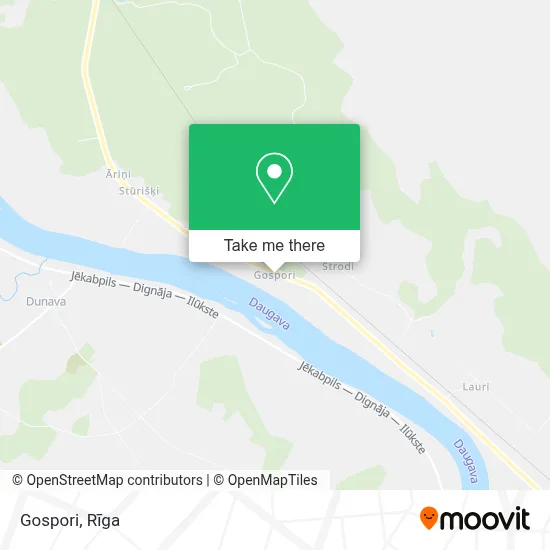 Gospori map