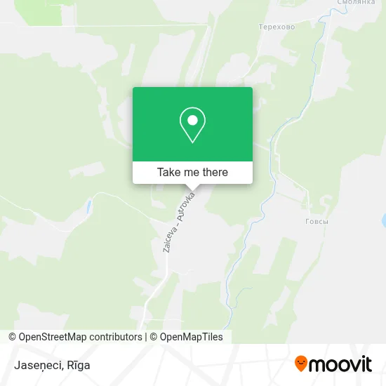 Jaseņeci map