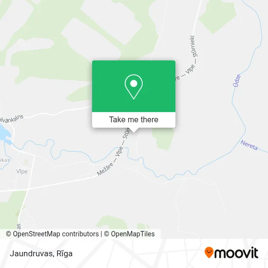 Jaundruvas map