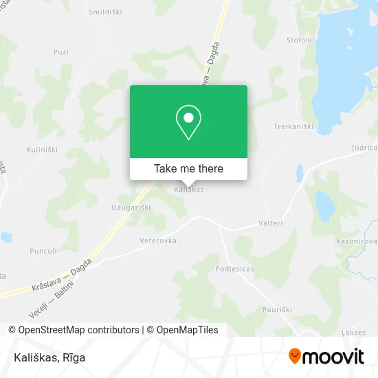 Kališkas map