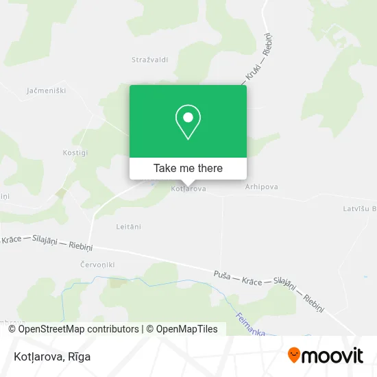 Kotļarova map