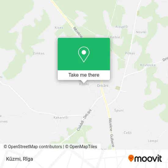 Kūzmi map
