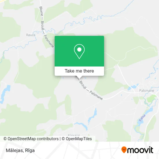 Mālejas map