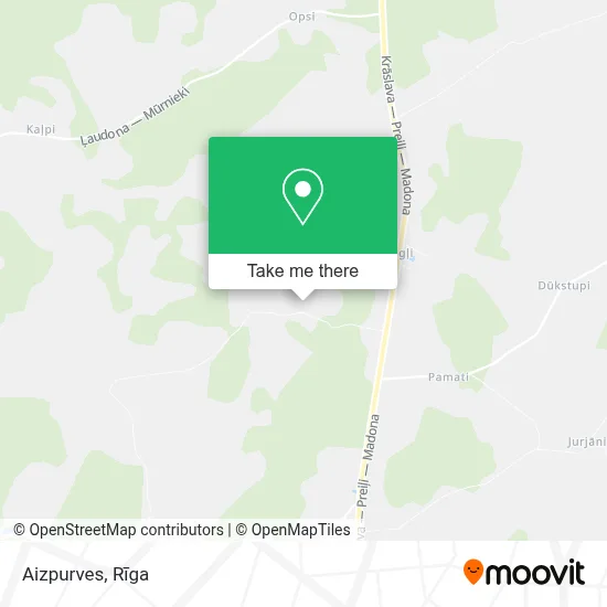 Aizpurves map