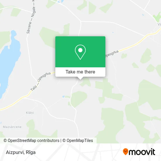 Aizpurvi map