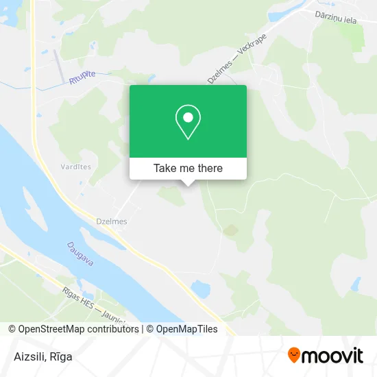 Aizsili map