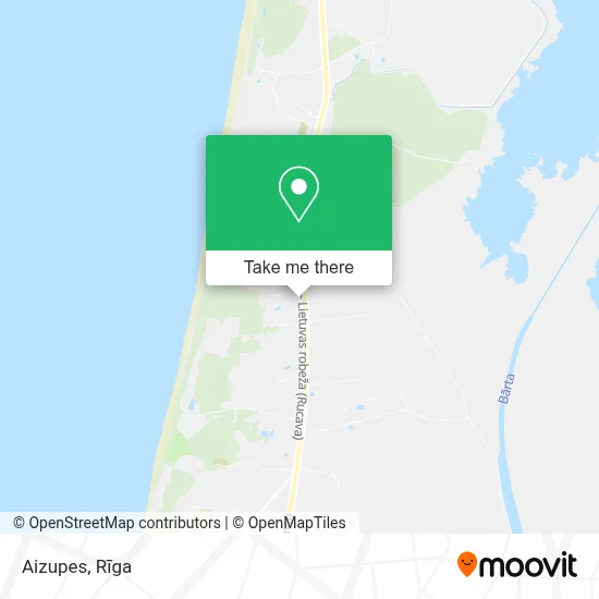 Aizupes map
