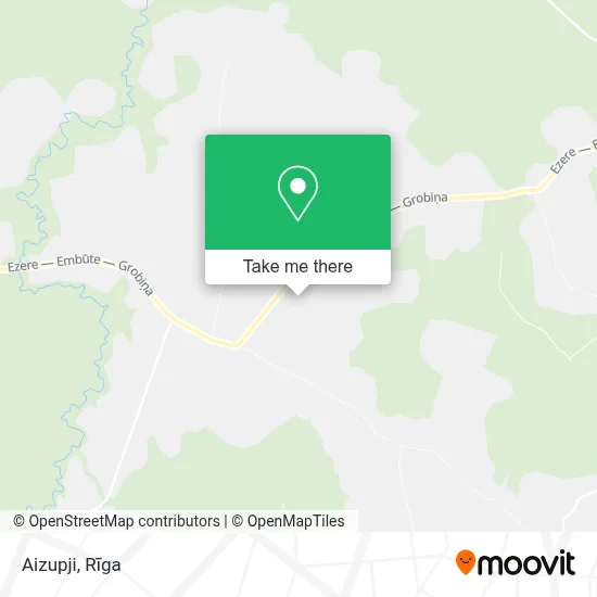 Aizupji map