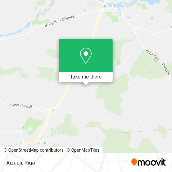 Aizupji map