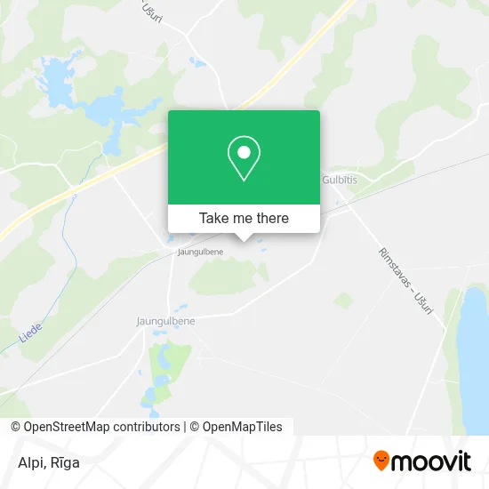 Alpi map