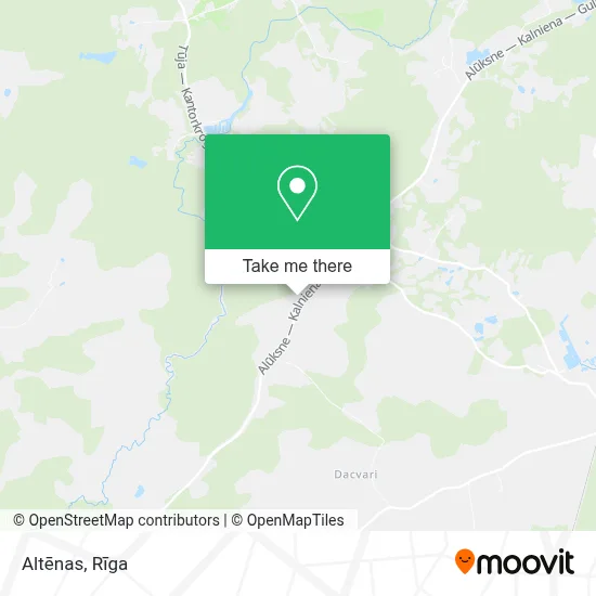 Altēnas map