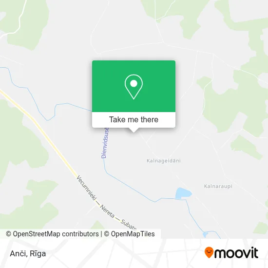 Anči map