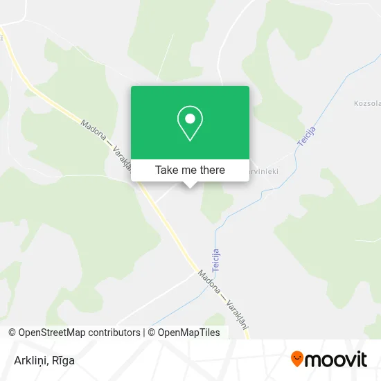 Arkliņi map