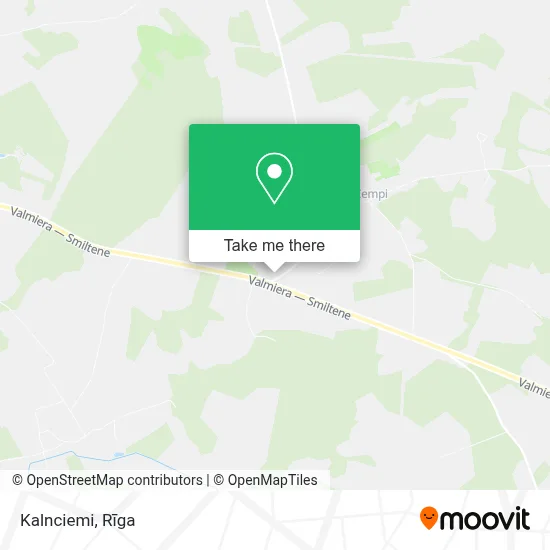 Kalnciemi map