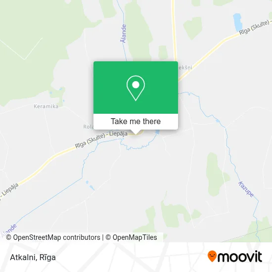 Atkalni map