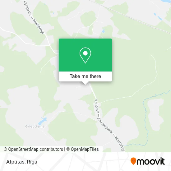 Atpūtas map