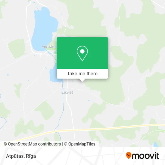 Atpūtas map