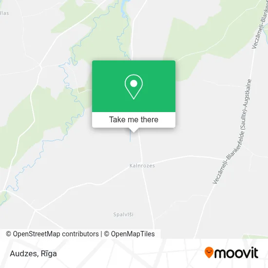 Audzes map