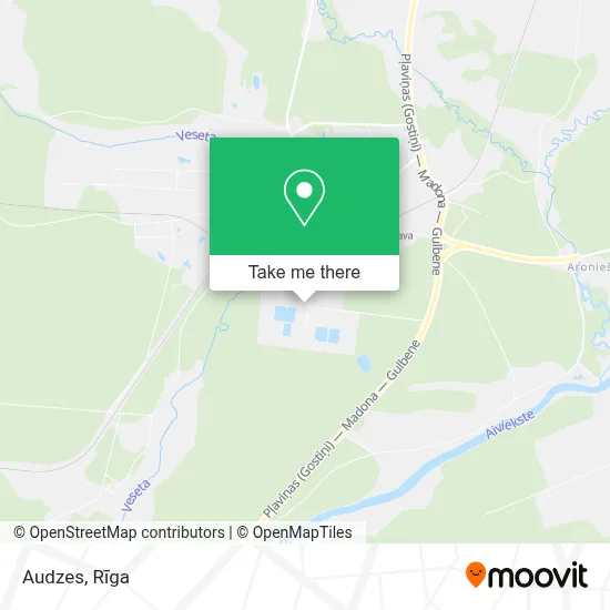 Audzes map