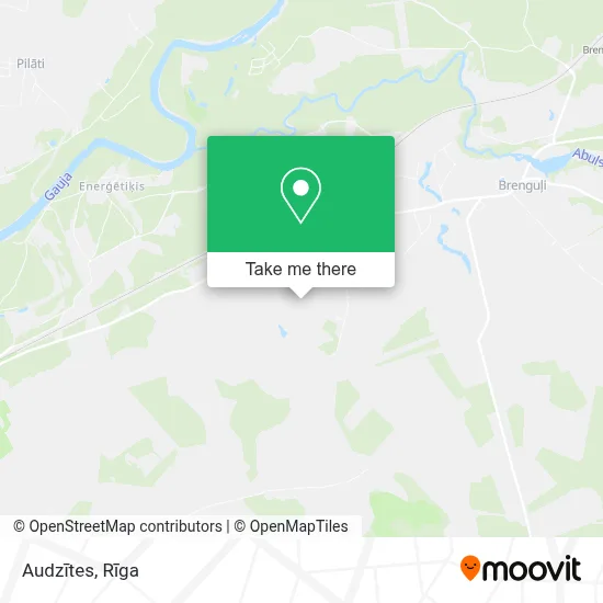 Audzītes map