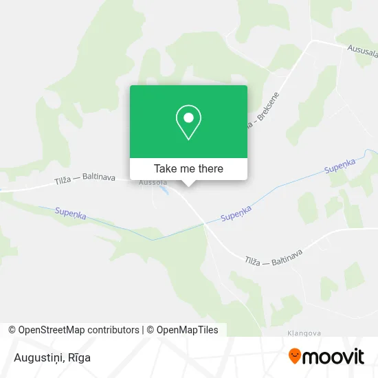 Augustiņi map