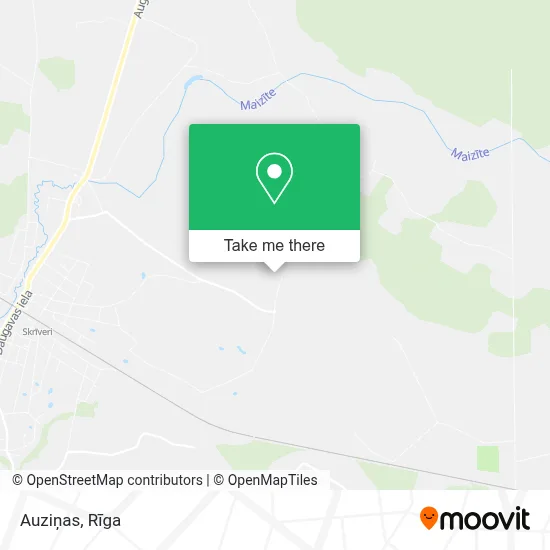 Auziņas map