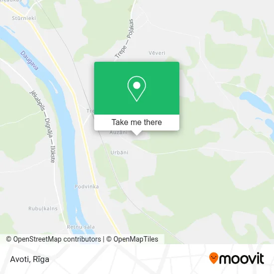 Avoti map