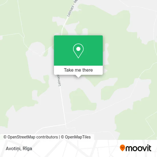 Avotiņi map
