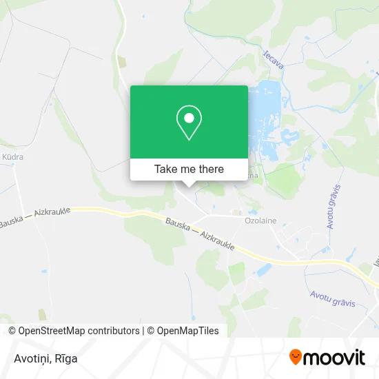 Avotiņi map