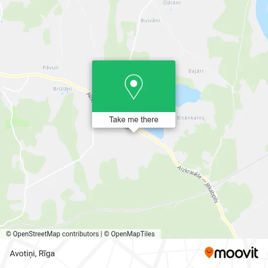 Avotiņi map