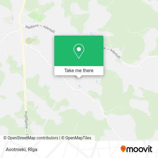 Avotnieki map