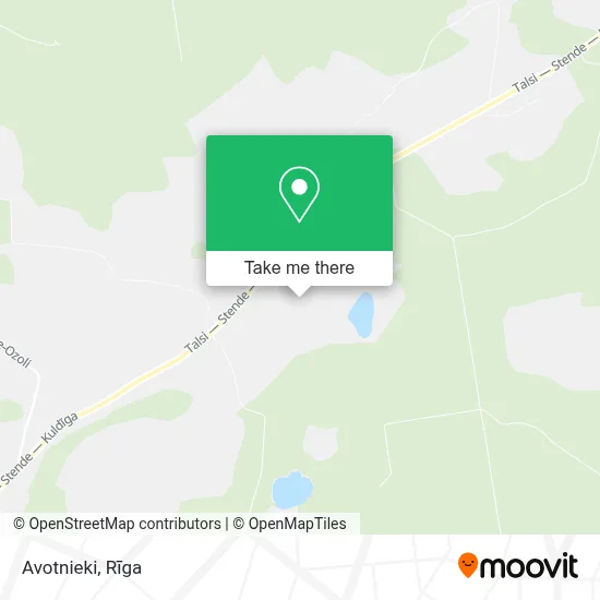 Avotnieki map