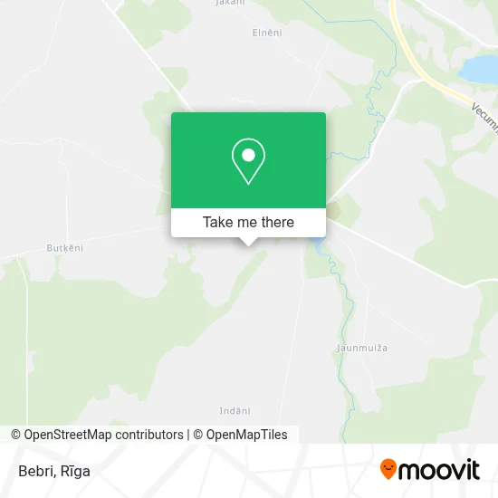 Bebri map